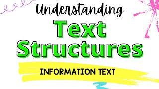 Text Structure Mini Lesson [upl. by Jackqueline558]