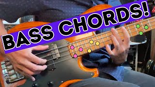 Chords For Bass 11 ESSENTIAL Shapes [upl. by Etnaed]