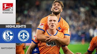 Schalke  Darmstadt  35  Zusammenfassung  2 Bundesliga 202425 [upl. by Nimsaj755]