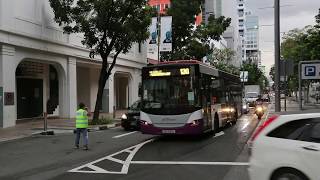 SCSM 2017 Stuck buses leaving Queen Street [upl. by Donny]