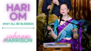 Jahnavi Harrison — Hari Om May All Be Blessed — Diwali 2023 [upl. by Lledrac]