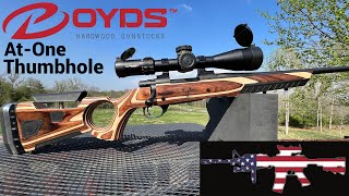 Boyds Gun Stocks  quotAtOne Thumbholequot REVIEW [upl. by Gudren]