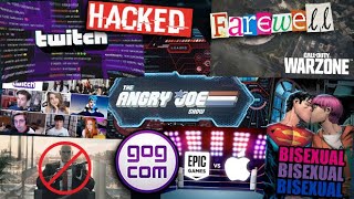 AJS News TWITCH HACKED Pay REVEALED SUPERMAN BISEXUAL GOG Removes Hitman Farewell COD Verdansk [upl. by Amos340]