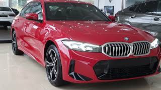 BMW 320i M Sport LCI 2024 màu đỏ Melbourne Red Đông BMW Quảng Ninh [upl. by Reinaldos]