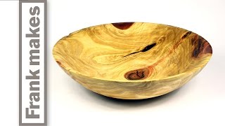 Woodturning A Sequoia Bowl [upl. by Acus]