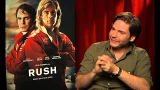 Daniel Bruhl Talks Rush Niki Lauda And How He Will Be The Next Riddler [upl. by Orthman]