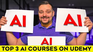 3 BEST Udemy AI Courses 2024  Udemy AI Course Make the Right Choice [upl. by Aihsital]