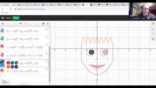 Desmos Art Tutorial [upl. by Izmar309]