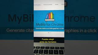 ✏️ Cómo citar en formato APA automáticamente 🧠 Extensión de Chrome [upl. by Nnylirret]