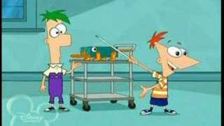 Phineas and Ferb  Ferbs Toy Demonstration [upl. by Emelen]