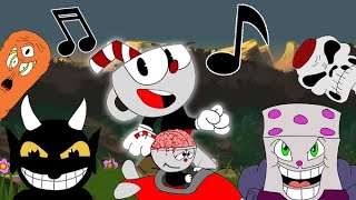 CUPHEAD SONG ♪  I have a hole in my brain Animation song Reuploaded [upl. by Idas]