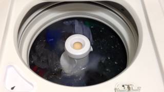 Whirlpool Top Load Belt Drive washer  Full Load Wash Action [upl. by Asoj]