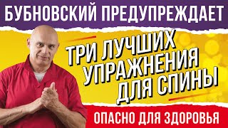 Гимнастика для позвоночника 3 базовых упражнения в домашних условиях для здоровых мышц спины [upl. by Sillihp238]