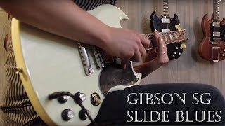 Feelin Bad Blues  Ry Cooder Crossroads Gibson SG Slide Blues [upl. by Eeliak]