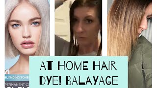 DIY Hair Toner  Maintaining My BalayageOmbre Hair At Home [upl. by Fleda]