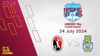 🔴 LIVE Trinidad amp Tobago v Barbados  CWI Men’s Under 19  50 Over Championships 2024 [upl. by Marr]