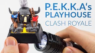 PEKKAs Playhouse Clash Royale – Polymer Clay Tutorial [upl. by Erma570]