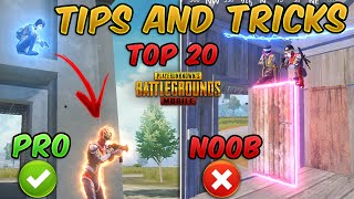 Top 20 Tips amp Tricks in PUBG Mobile that Everyone Should Know From NOOB TO PRO Guide 8 [upl. by Zandt]