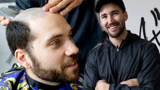 GETTING A HAIRCUT FROM THE WORST REVIEWED BARBER [upl. by Anaylil583]