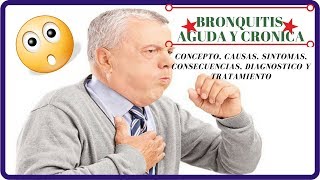 Bronquitis Aguda Y Cronica en niños  Concepto Causas Diagnostico Síntomas Y Tratamiento [upl. by Ytiak]