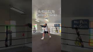 Boxing footwork drills for beginners boxing short ￼ [upl. by Eenolem]