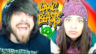 MI NOVIA ME INTENTA HUMILLAR EN 20  GANG BEASTS [upl. by Reehsab899]