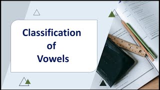 Classification of Vowels Types of Transcription [upl. by Emelita]