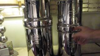 Berkey Water Filter  Comparing Big Berkey Vs Royal Berkey [upl. by Annahavas380]