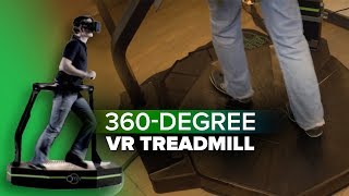 360degree VR treadmill is finally available [upl. by Nyladnewg]