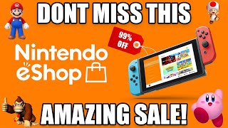 This New Nintendo Switch Eshop Sale Is AMAZING [upl. by Lotta481]