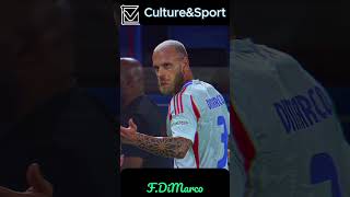 Federico Dimarco The Wingback Wonder  Electrifying Skills Against France ⚡️⚽ football viralshort [upl. by Leuqim714]