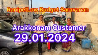 Ranipet️🌷Low Budget🚘Saravanan✌️ Santro car sold🌷 Arakkonam Customer🚗 [upl. by Raeann]