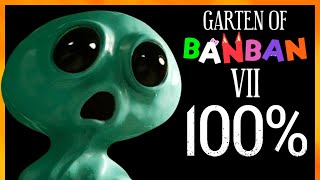 Garten of Banban 7  100 Walkthrough No Commentary [upl. by Maisel477]