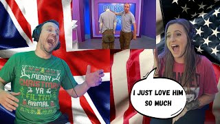 British Husband Shows American Wife  Karl Pilkington  Pilko Pump Pant REACTION [upl. by Fitz404]