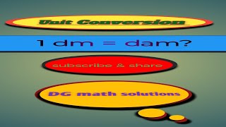 Unit conversion [upl. by Hofmann]