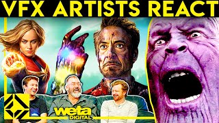 VFX Artists React to AVENGERS ENDGAME Bad amp Great CGi [upl. by Naro]