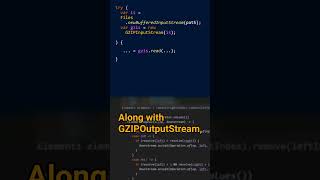 How can you read a Gzip compressed file  Cracking the Java Coding Interview [upl. by Odlawso786]