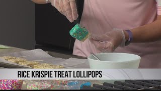 Rice Krispie Treat Lollipops [upl. by Nywra]