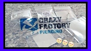 Crazy Factory dilatatori e piercing Stefano Tommasi [upl. by Suidualc]