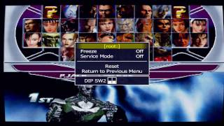 How to play Tekken Tag All Characters amp how to Change 1coin 1credit [upl. by Phyllida]