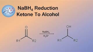 NaBH4 Reduction Ketone To Alcohol Mechanism  Organic Chemistry [upl. by Irahs]