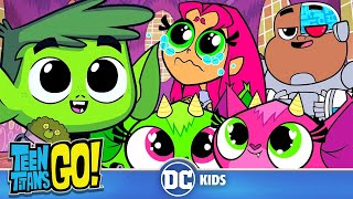 Teen Titans Go En Latino  ¡Sobrecarga De Lindura  DC Kids [upl. by Kloster]