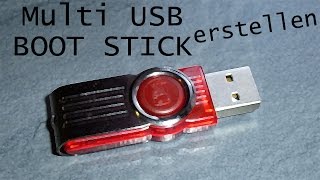 Multi Boot Usb Stick mit Yumi germandeutsch [upl. by Bathelda]