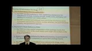 Pharmacology Introduction Part 1 by professor fink [upl. by Dieterich]