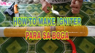 PAANO GUMAWA NG IGNITER NA MAY WIRE  Boga King [upl. by Cychosz699]