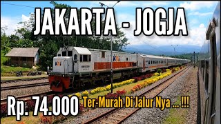 TERMURAH‼️JAKARTA  JOGJA  SOLO  HANYA RP 74000 • REVIEW JUJUR NAIK KERETA TARIF BERSUBSIDI [upl. by Ynaiffit579]