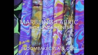 Marbling Fabric [upl. by Attenahs]