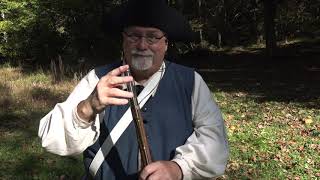 Shooting a Pedersoli Brown Bess Musket with Paper Cartridges [upl. by Acnalb]