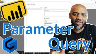 Populate a Power BI parameter list using a query [upl. by Sirhc797]