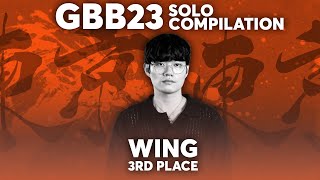 WING 🇰🇷  3rd Place Compilation  GRAND BEATBOX BATTLE 2023 WORLD LEAGUE [upl. by Paley]